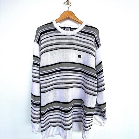 SOUTH POLE Vintage Y2K knit sweater Mens size L - Picture 3 of 8